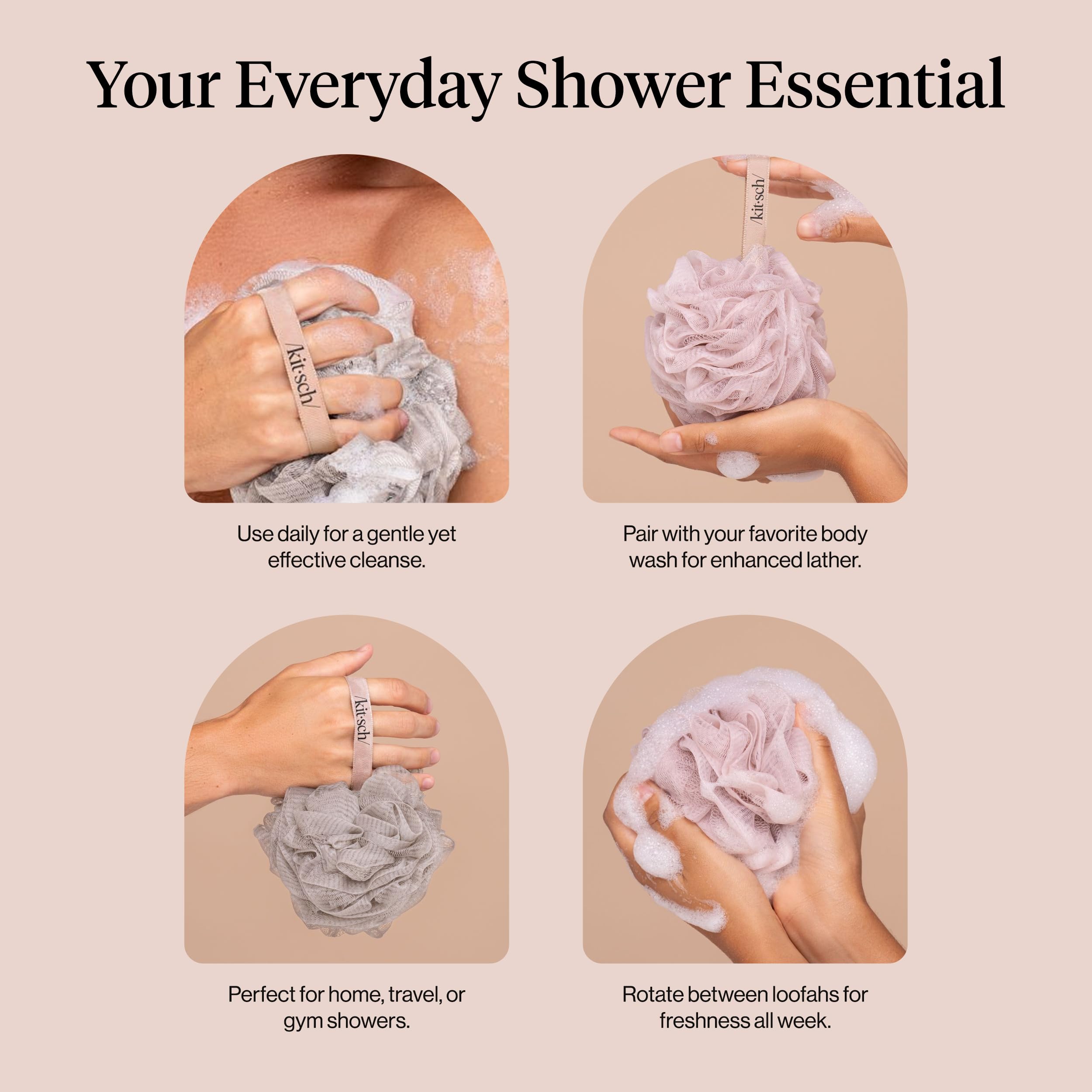 Kitsch ritual-ducha-lujo-cuidado: transforma la ducha en una experiencia agradable.