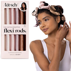 Kitsch rodillos satin sin calor en empaque elegante, ideal para regalo práctico