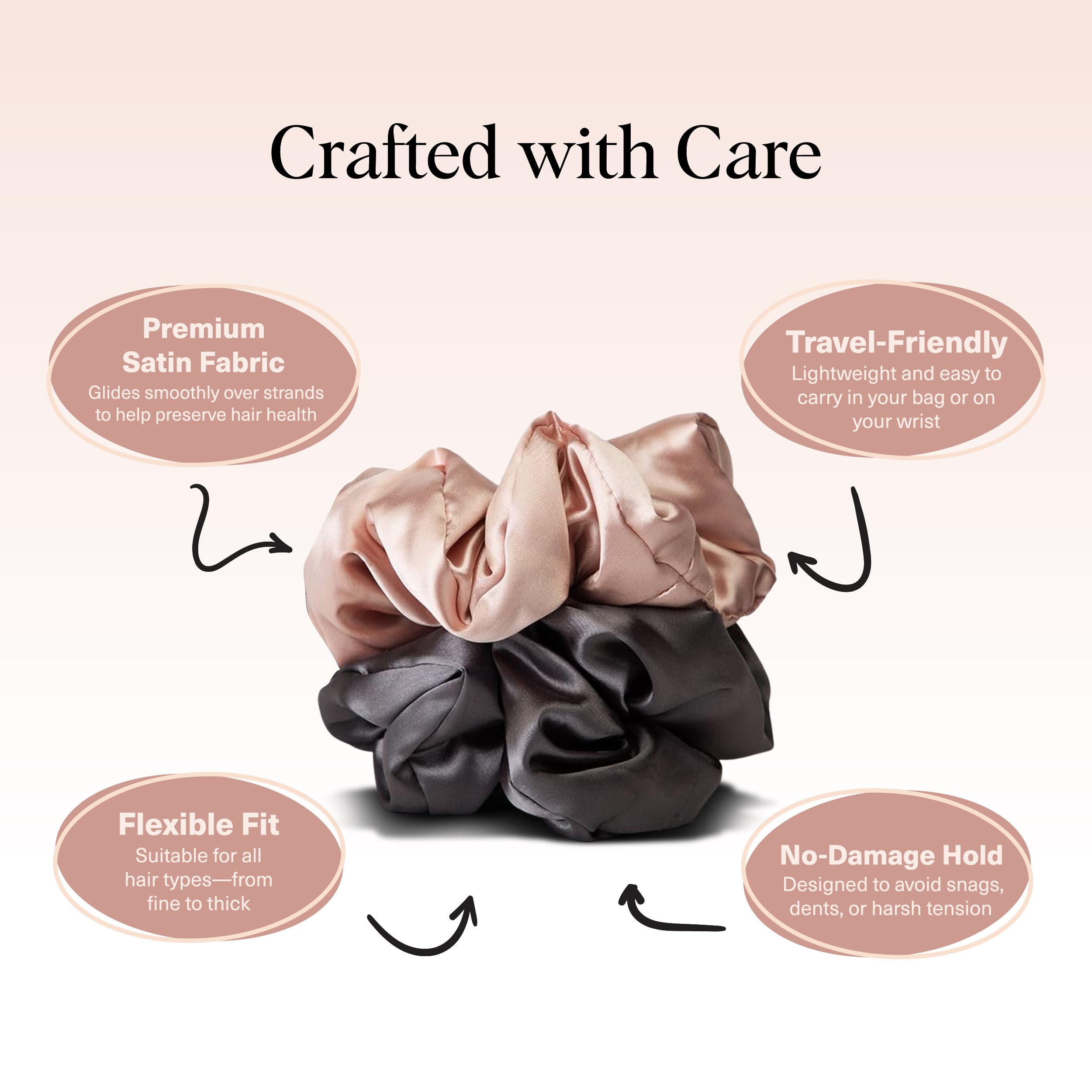 Kitsch coleteros satén para uso diario en looks rápidos.