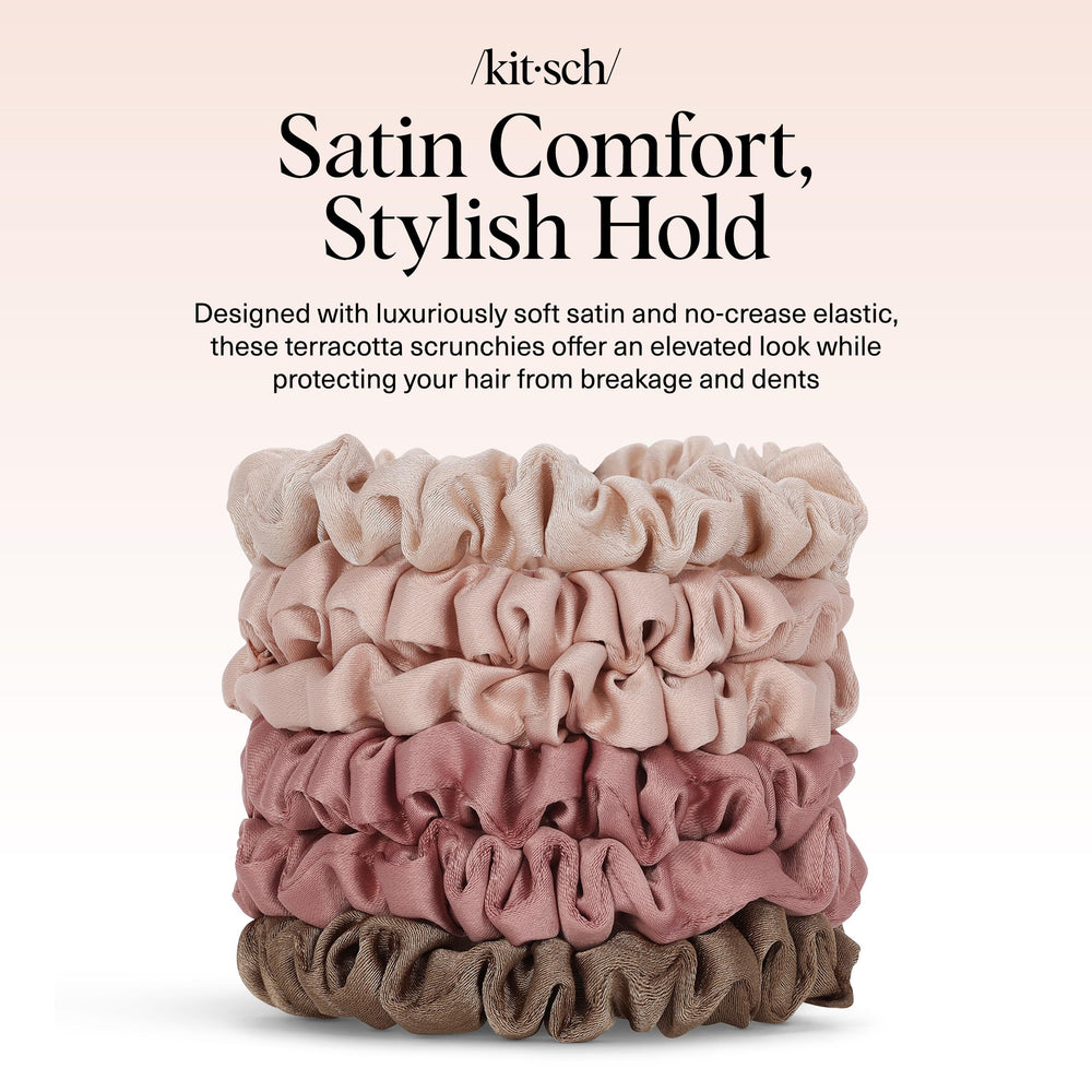 Kitsch Satin Scrunchies regalo ideal para mujeres que aman accesorios.