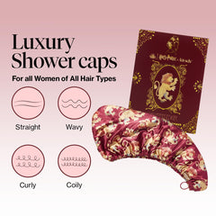 Kitsch Gryffindor: toalla anti-frizz para cabello suave y manejable.