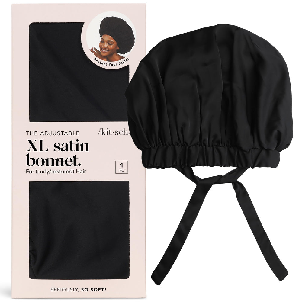 Kitsch XL bonete satén, uso diario, confort nocturno y protección suave.