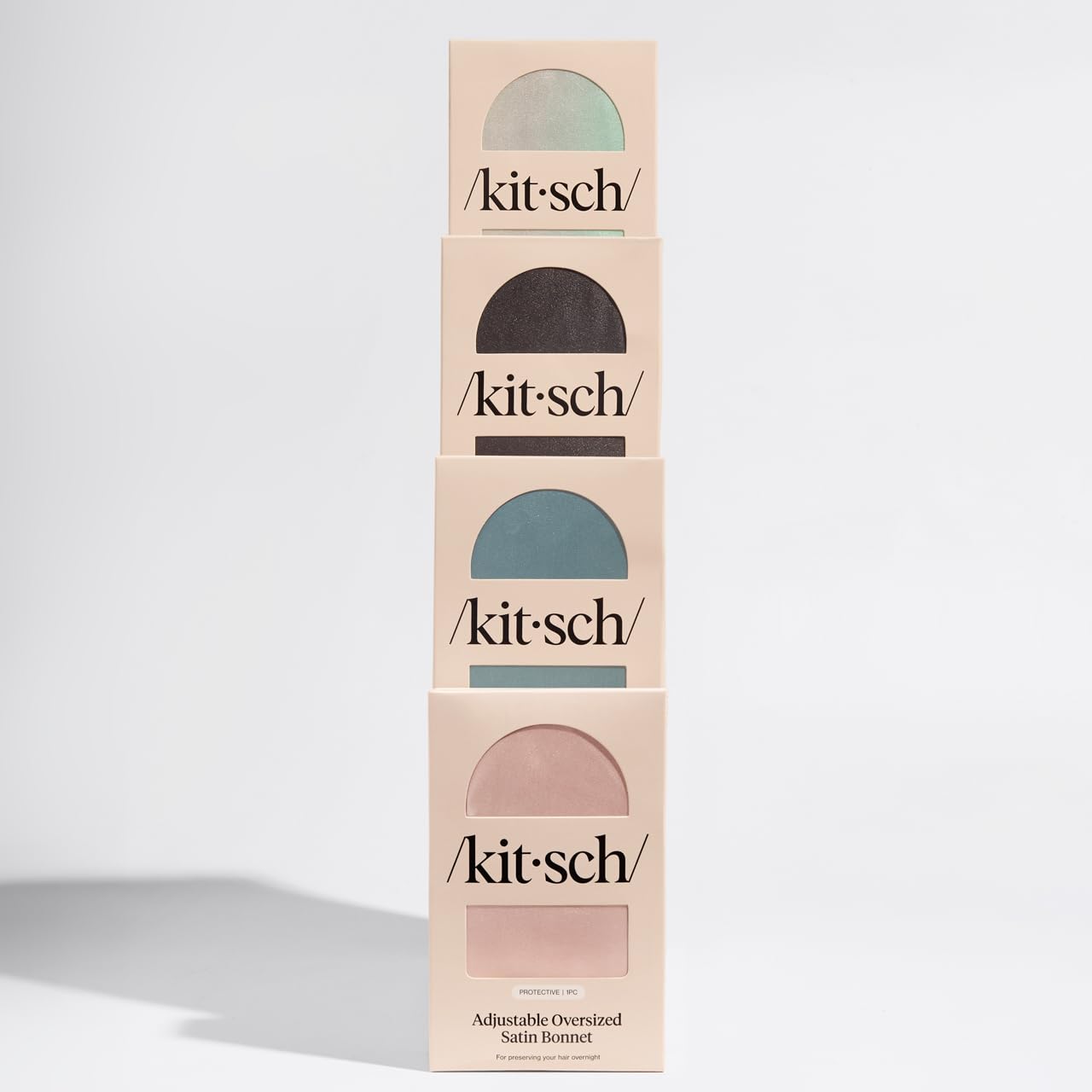 Kitsch XL Bonete satín suave facilita el cuidado diario del cabello.