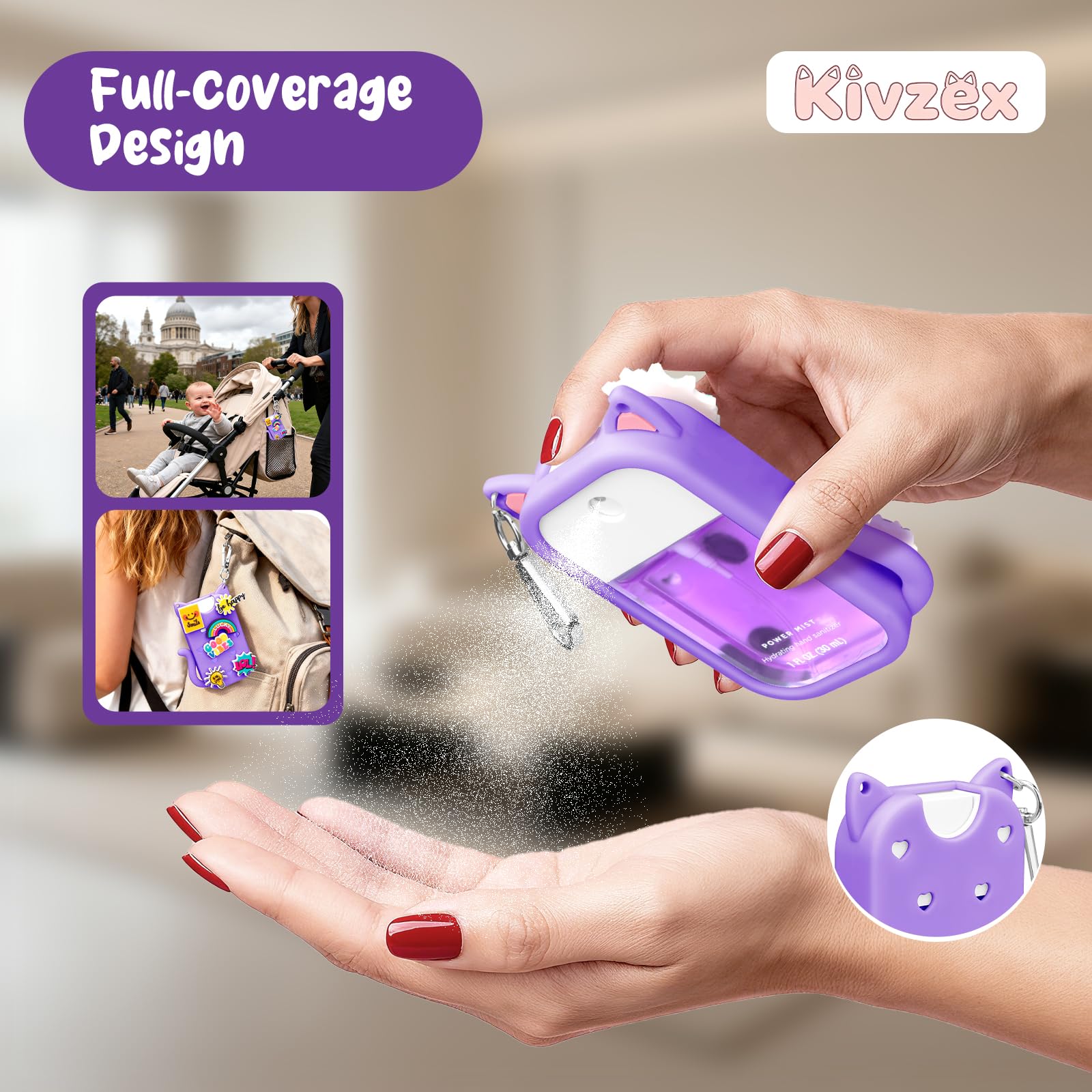 Kivzex funda Touchland, silicona flexible protege sin perder estilo