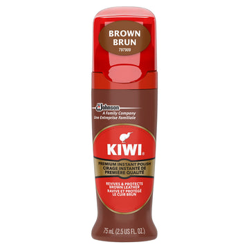 KIWI brillo instantáneo y protección para cuero con cera de carnauba