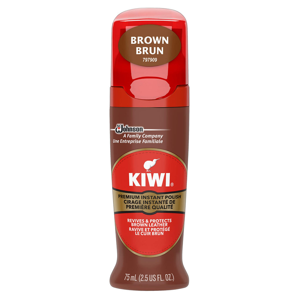 KIWI brillo instantáneo y protección para cuero con cera de carnauba