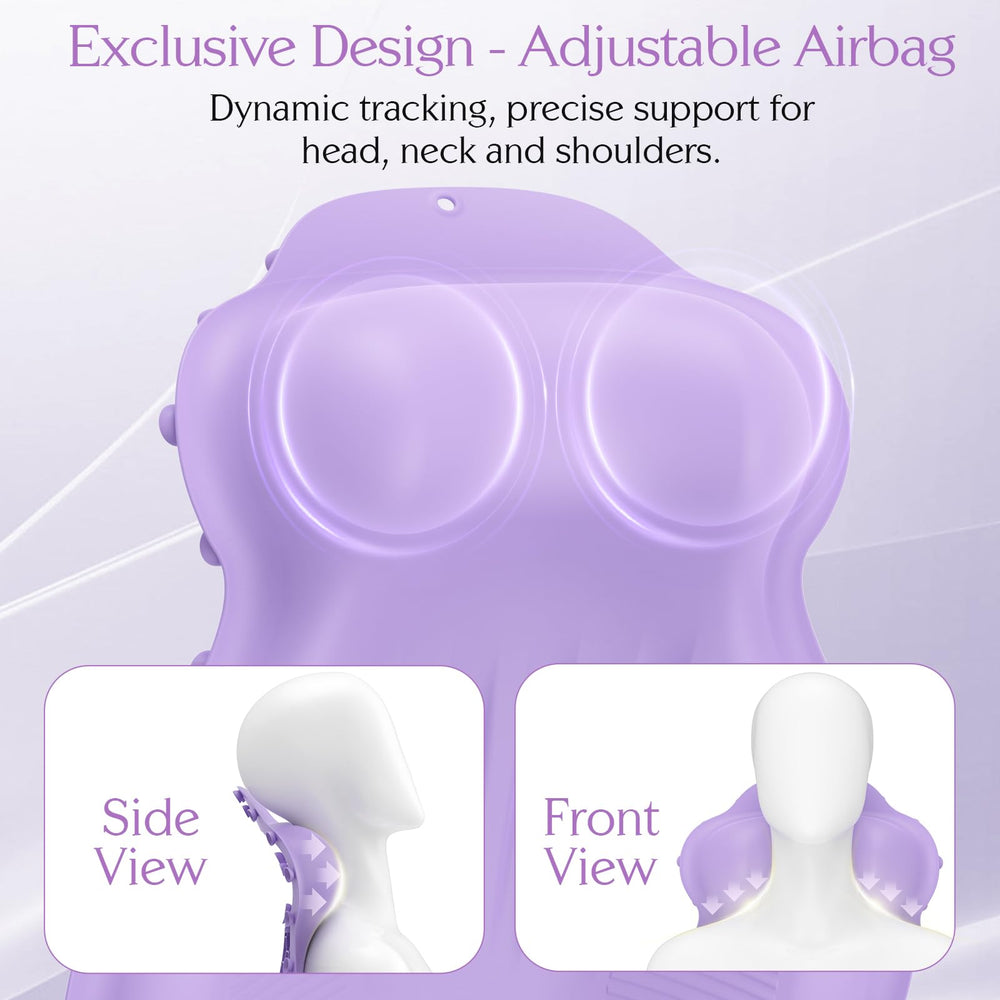 Almohada kixcvdm con bolsa de aire 4D para ajustar altura y comodidad.