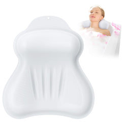 Kixcvdm almohada-bano silicona nuevo-material ofrece comodidad suave para la cabeza.
