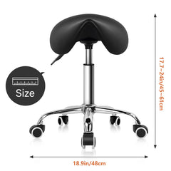 KKTONER silla rodante con ajuste de altura frontal 19.5–25.8 pulgadas.