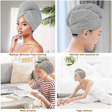 Toalla Kldnkig anti-frizz para rizos, secado suave.