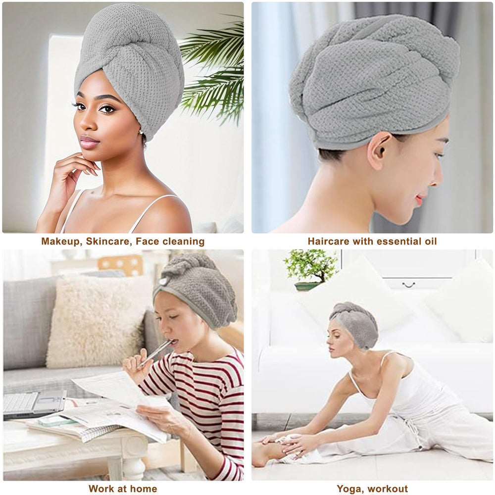 Toalla Kldnkig anti-frizz para rizos, secado suave.