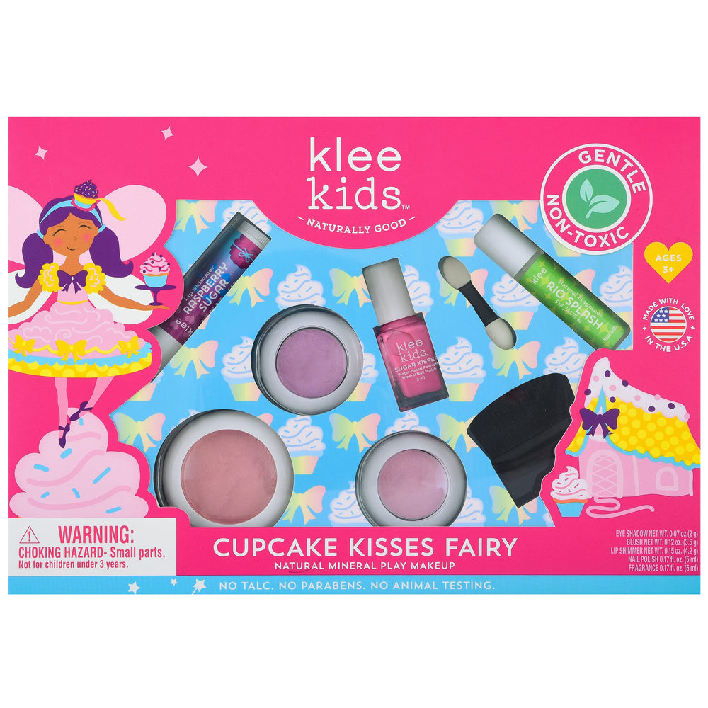 Klee Naturals Luna Estelar kit de maquillaje infantil de lujo para juego creativo.