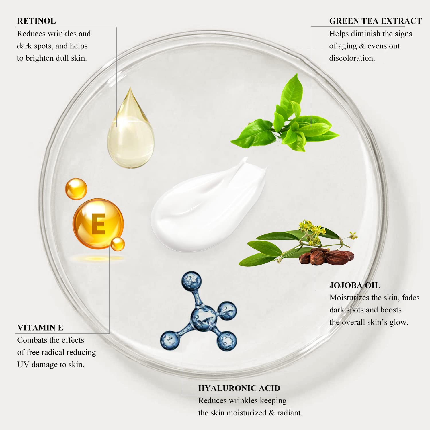 Kleem Organics reducción de arrugas y líneas finas en cuello.