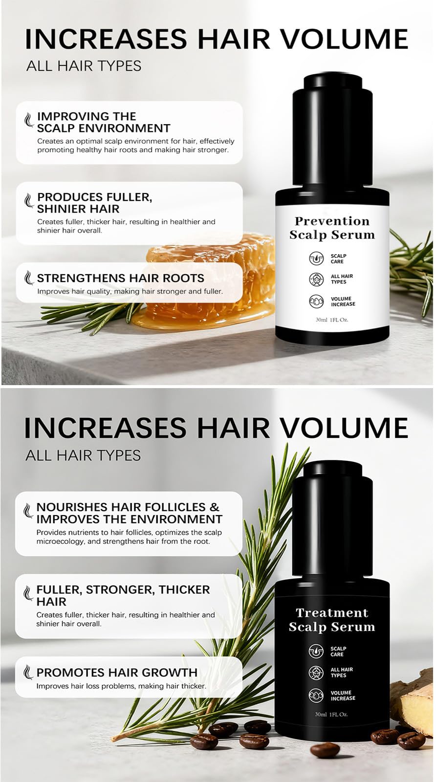 KligourMD suero preventivo para cabello sano y fortalecimiento.