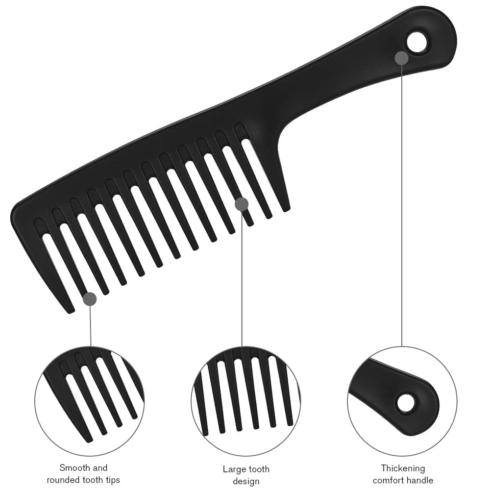 Kmchilj peine ancho para cabello mojado facilita peinados