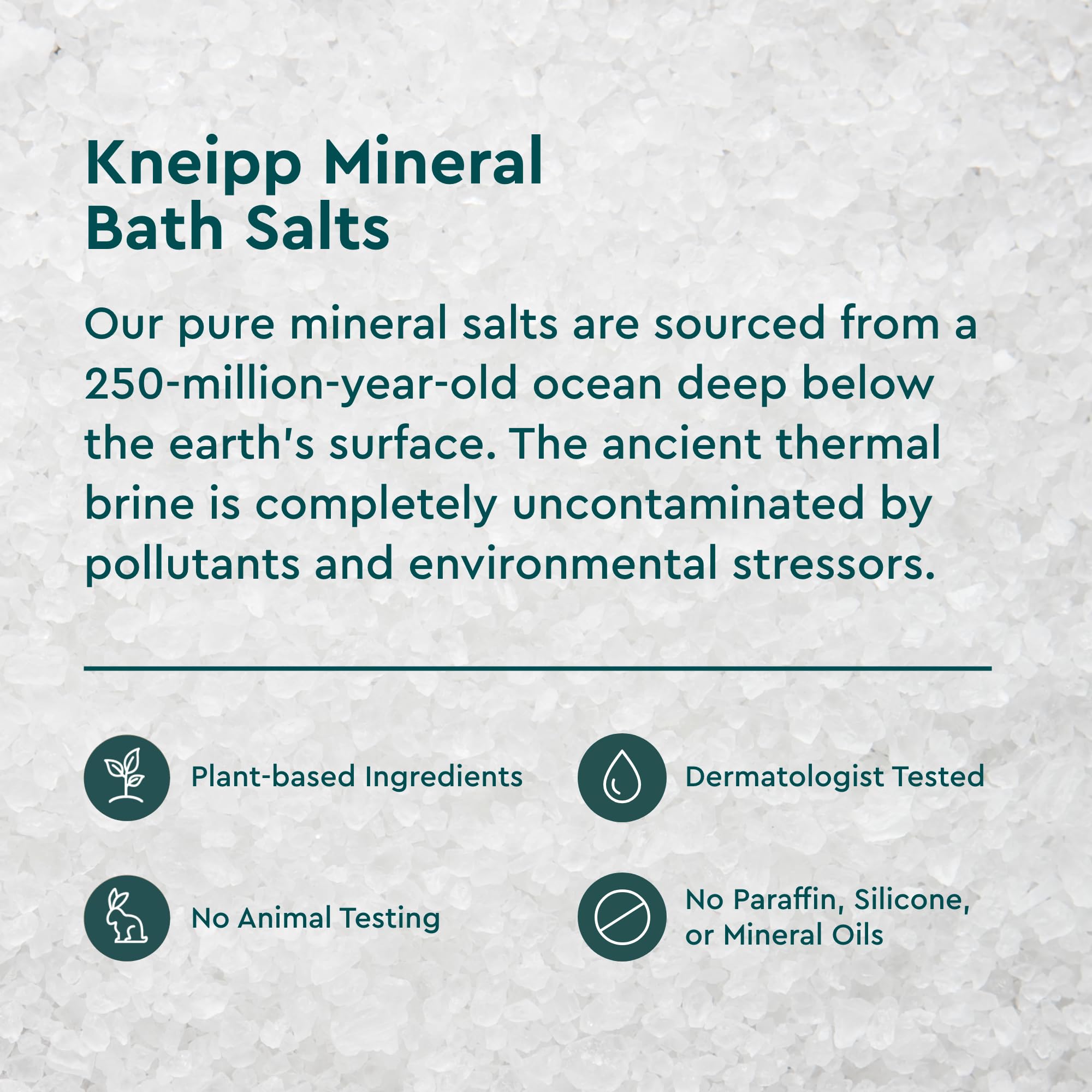 Kneipp Sal de Bano Pura Agua Marina, piel suave tras cada bano.