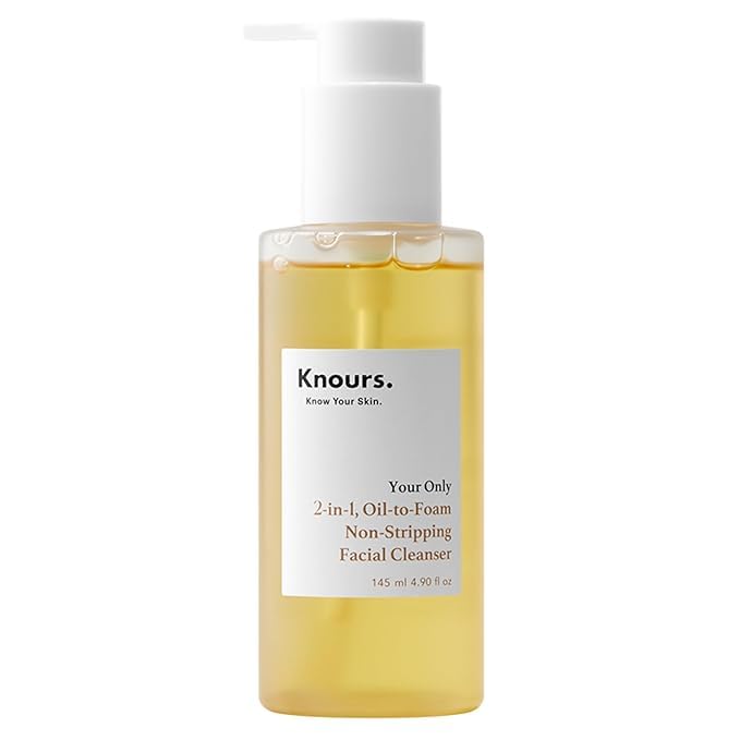 Knours equilibrio botella-vertido: muestra limpieza suave para piel grasa