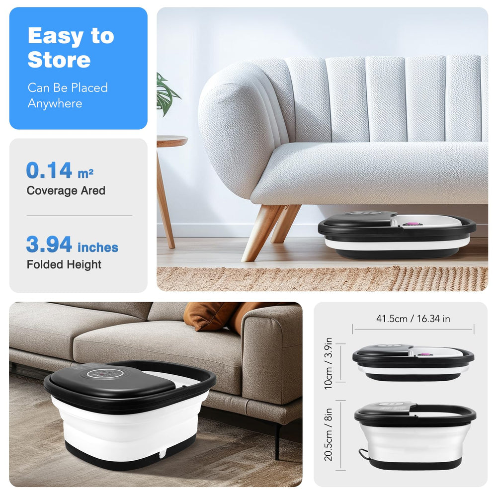 KNQZE spa de pies con sistema de seguridad y protección