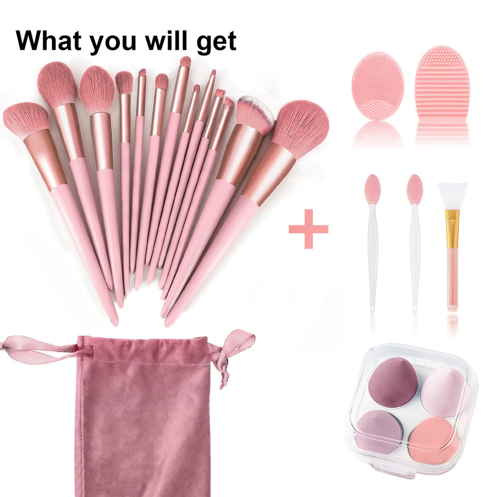 Cepillo de limpieza para brochas Koccido para higiene sencilla.