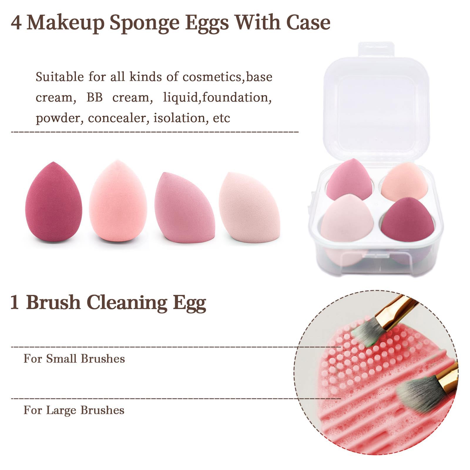 Pinceles labiales de Koccido para color con control preciso.