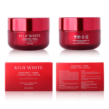 Koji White: formato de tubo práctico para dispensar.