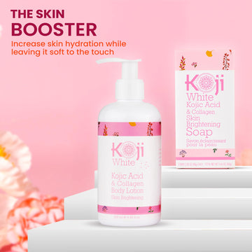 Koji White crema brillo natural: piel con aspecto saludable y luminoso.