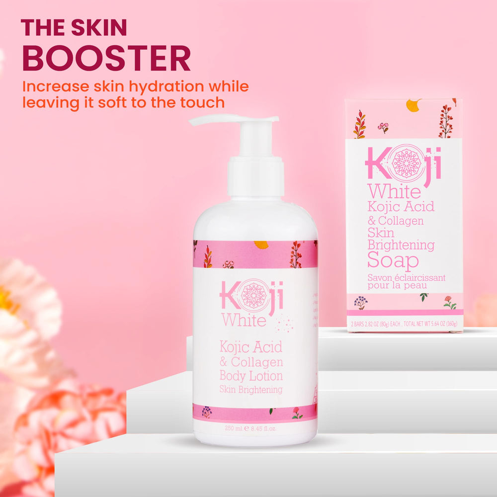 Koji White crema brillo natural: piel con aspecto saludable y luminoso.