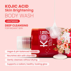 Koji White textura gel hidratante: sensación suave que hidrata al instante.