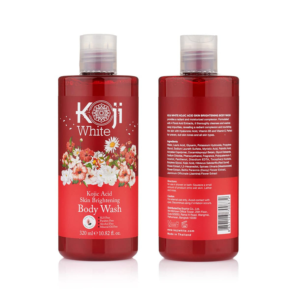 Koji White vitaminas E y B5: nutrición y suavidad para la piel.
