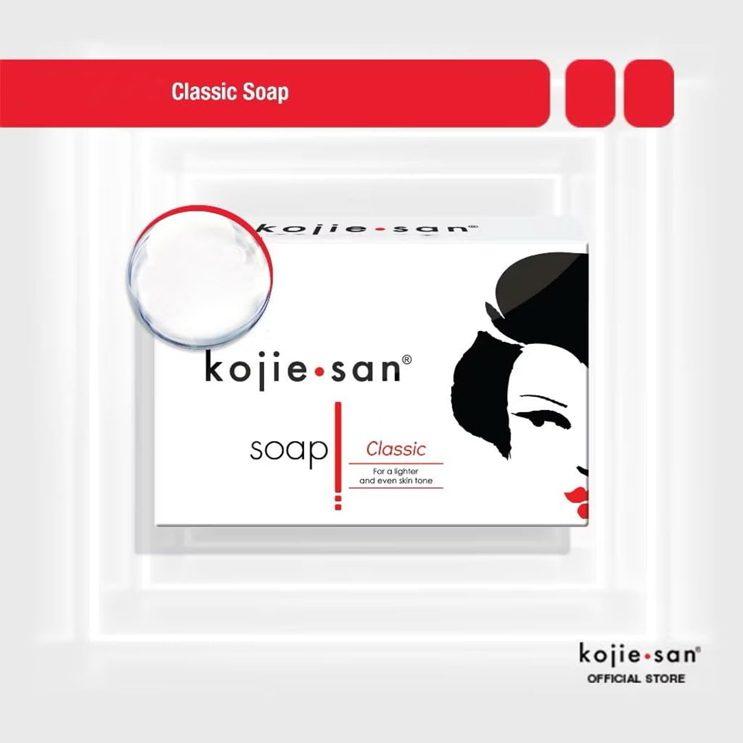Kojie San jabon naranja aroma suave durante la limpieza