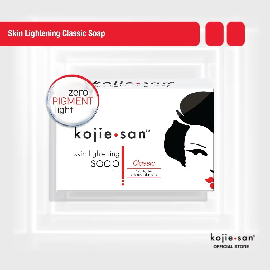 Kojie San jabon naranja textura cremosa para limpieza suave