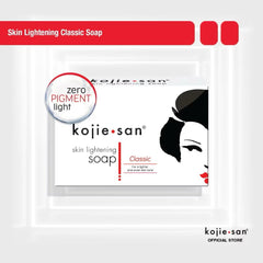 Kojie San jabon naranja textura cremosa para limpieza suave