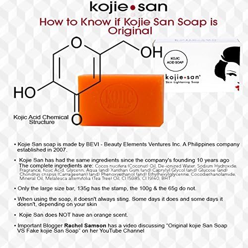 kojie-san uso facial y corporal para piel suave