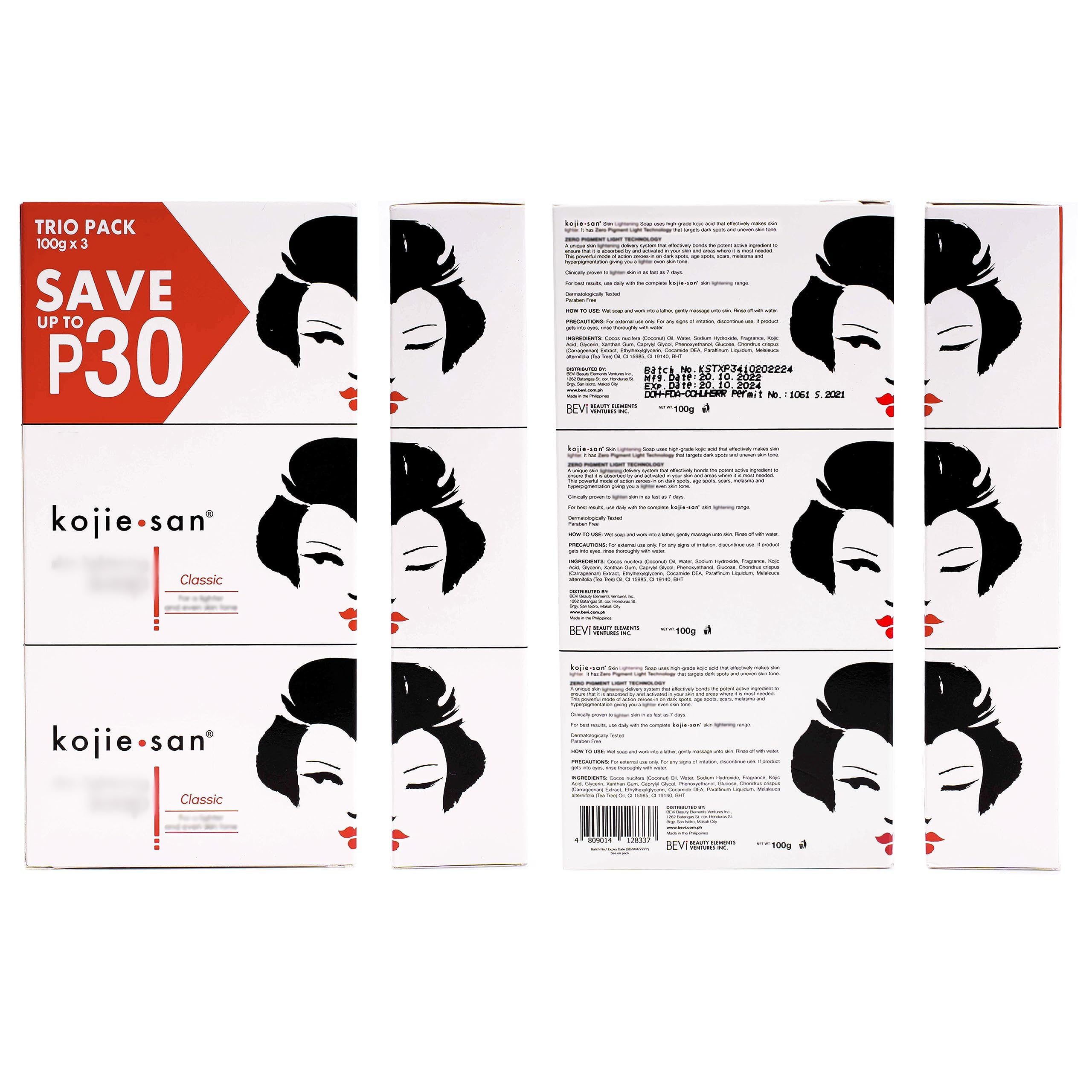 Kojie San orange fragrance enhances shower routine with a fresh, light scent.