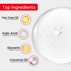 Kojie San six-bar packaging display highlighting value and routine-friendly skincare.