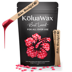 KoluaWax cera dura 1 libra, empaque listo para rellenar calentadores.