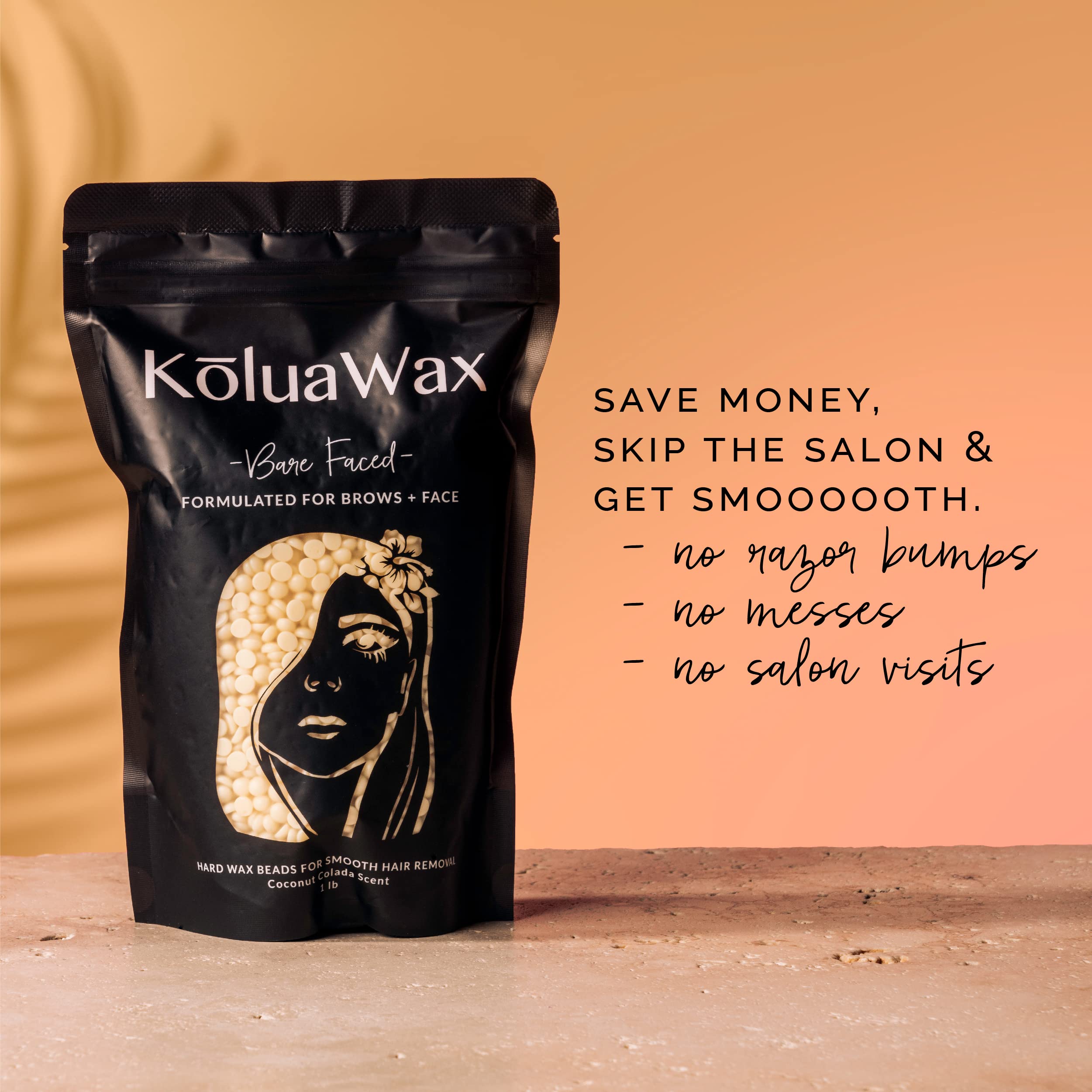 KoluaWax Coconut Colada, textura agradable para sesiones de depilación.