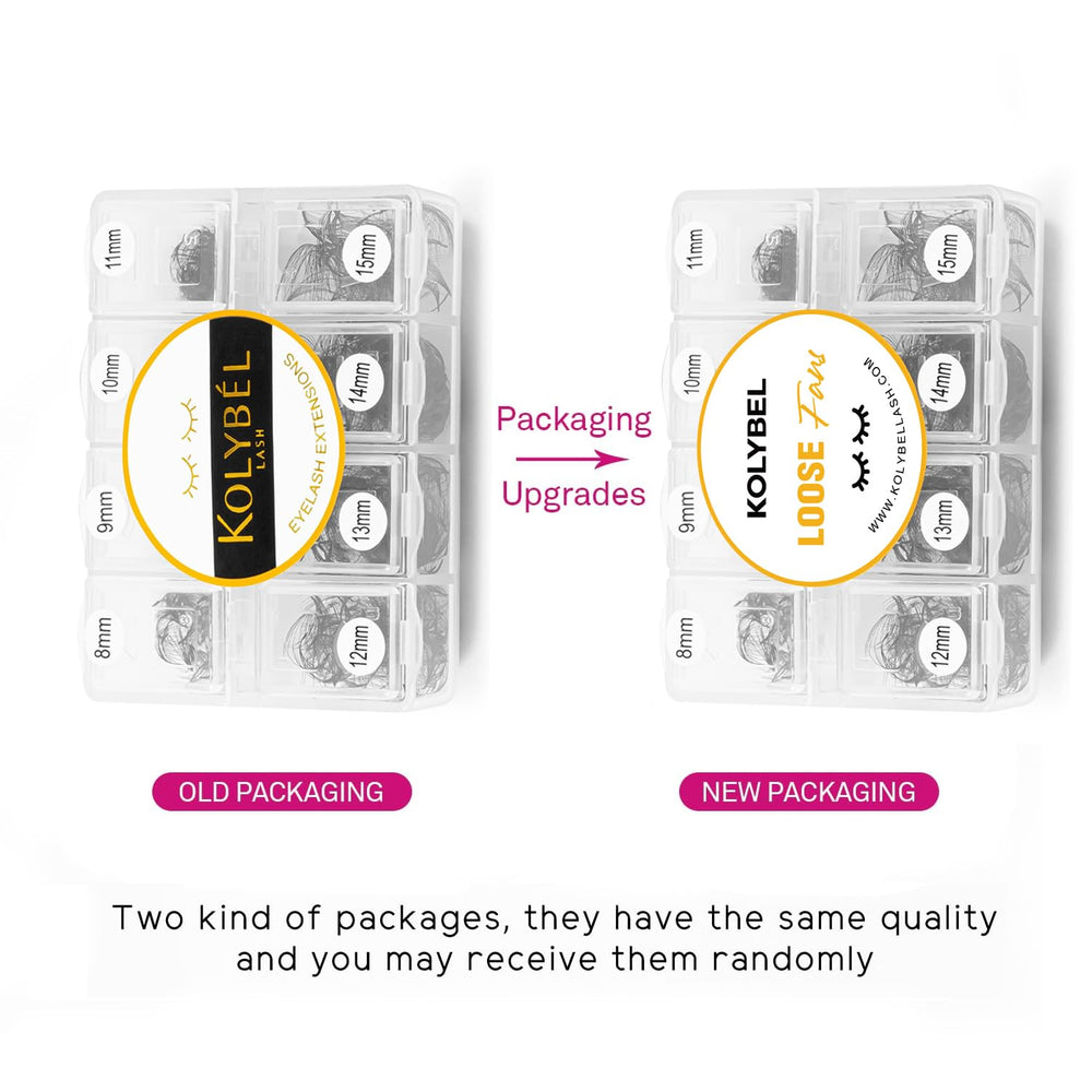 kolybel abanicos prefabricados mezcla de longitudes 8-15 mm para estilos personalizados