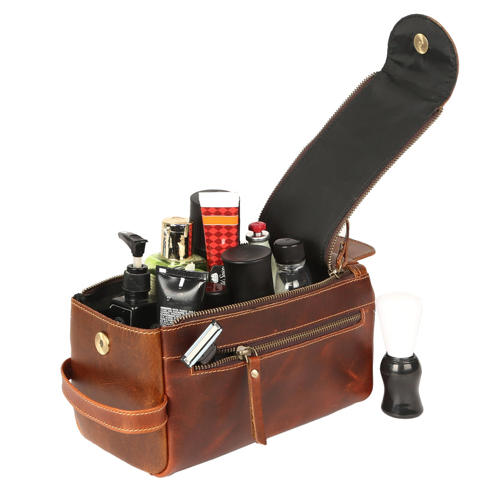 KomalC bolsa de aseo de dimensiones compactas para viaje y uso diario