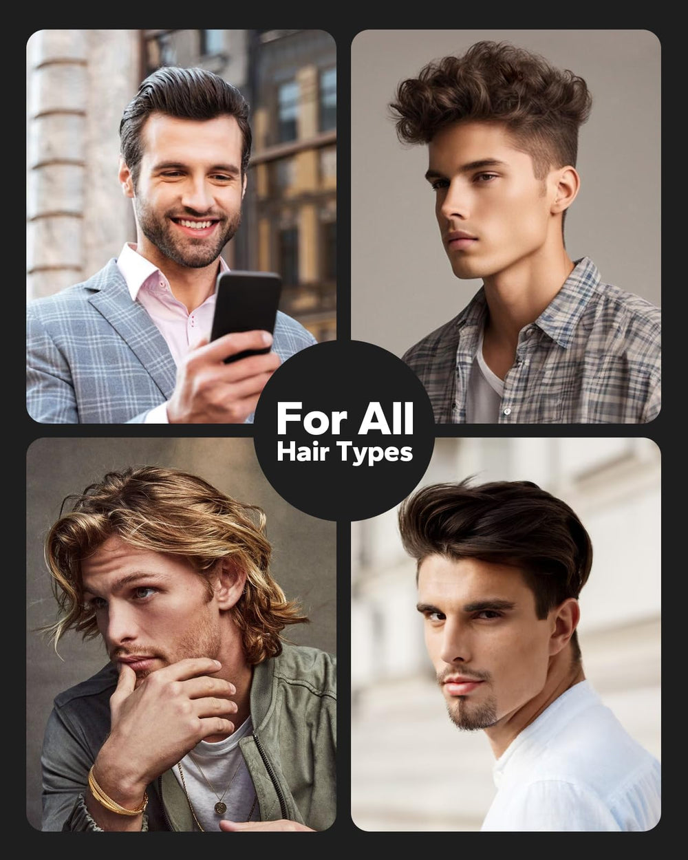 Komoko polvos de peinado para hombres: acabado mate y control del volumen