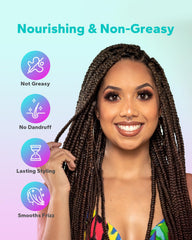 Barra Komoko Wax nutre el cabello y no deja grasa