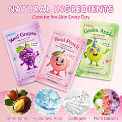 KONEUK mascarilla fruta arándano, frescura y nutrición para la piel.