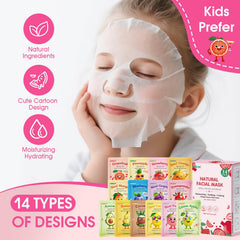 KONEUK mascarilla fruta plátano, experiencia calmante para la piel.