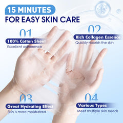 Mascarilla facial KONEUK de fresa para hidratación y brillo