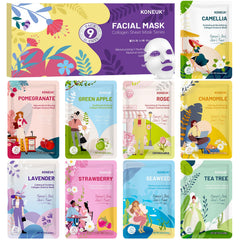 Mascarilla facial KONEUK de granada para hidratación profunda