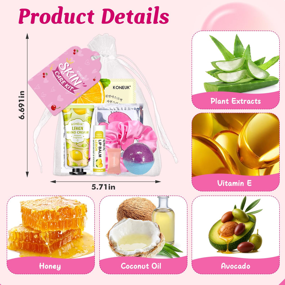 KONEUK bombes-bain-pieds – expérience relaxante et parfum apaisant