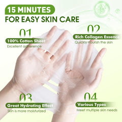 Mascarilla de lavanda de KONEUK con efecto calmante para la piel.