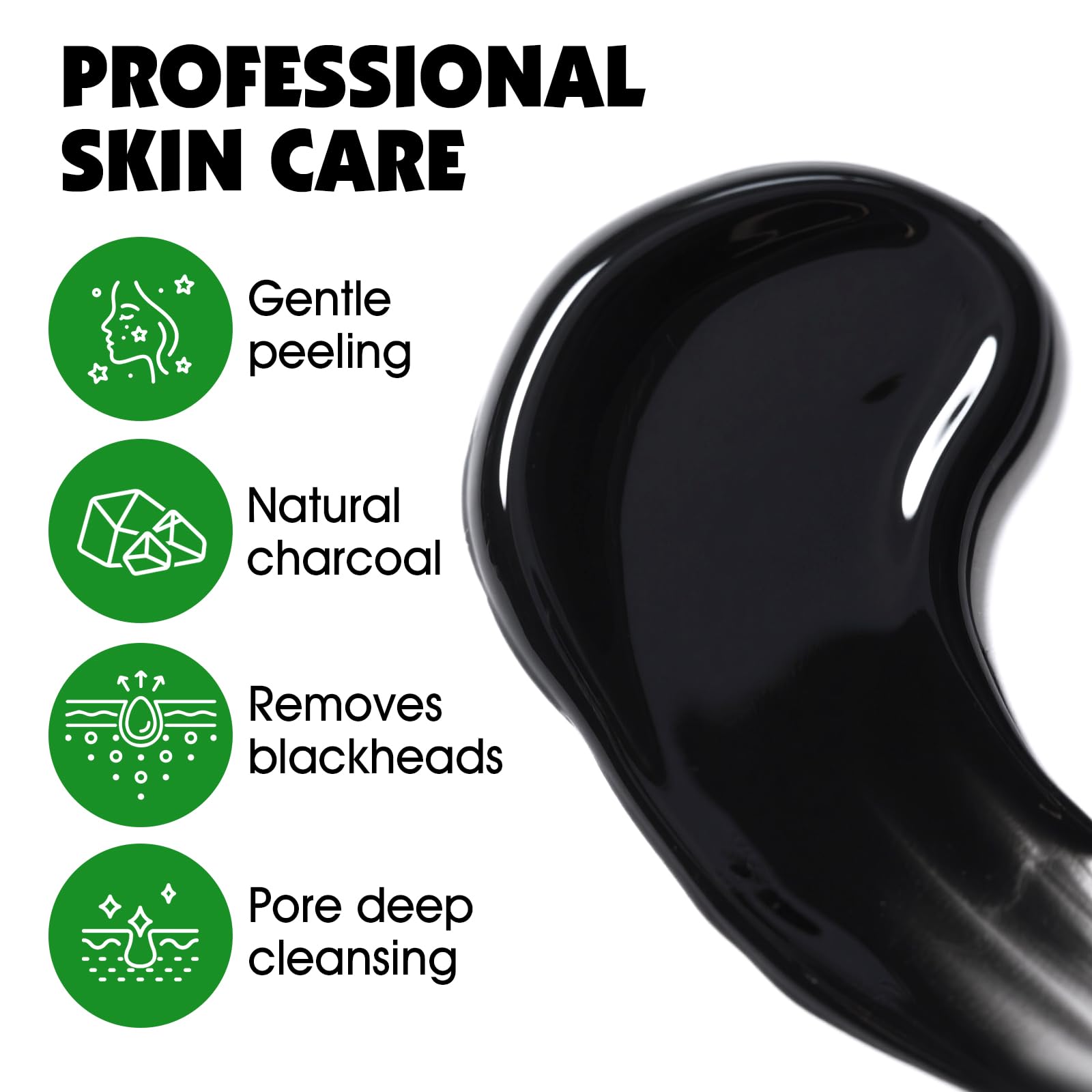 KONEUK mascarilla negra para puntos negros en nariz, limpieza profunda de poros.