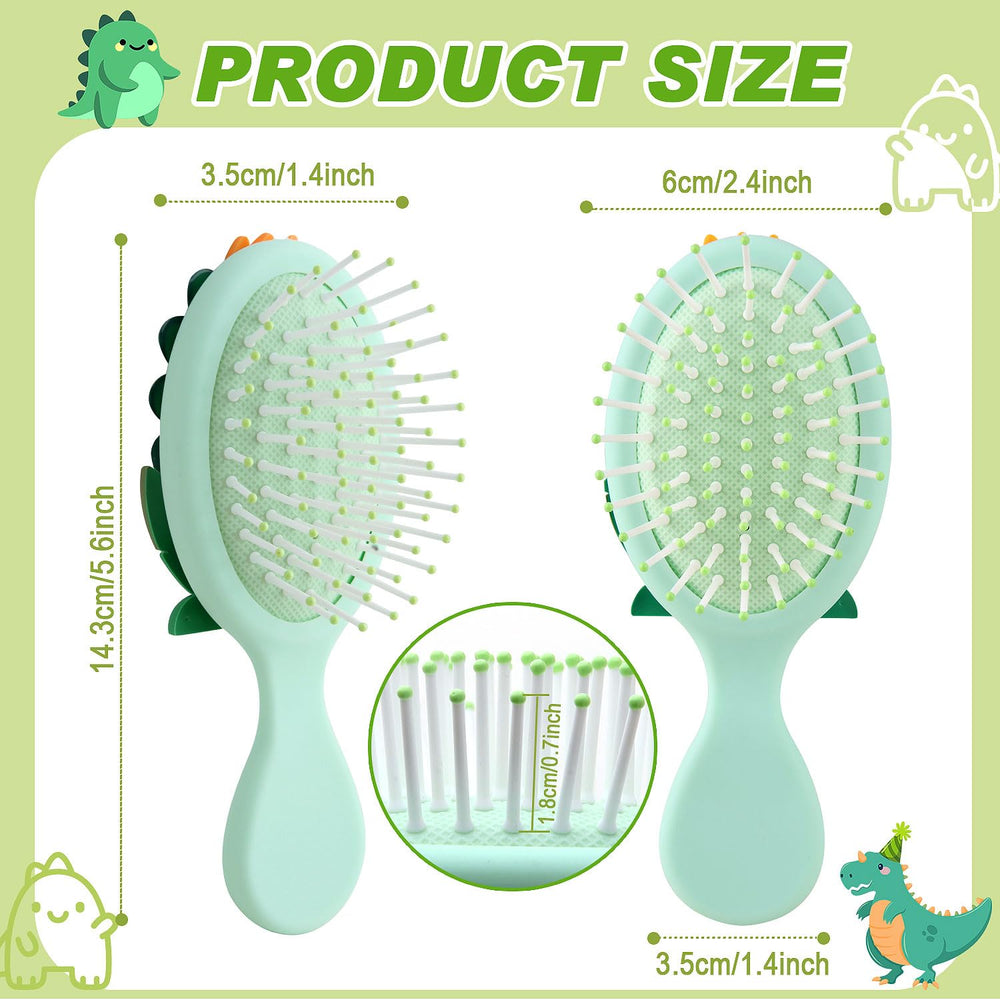 Cepillo KongJuntzd de silicona suave para cabello infantil cómodo y desenredado