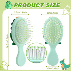 Cepillo KongJuntzd de silicona suave para cabello infantil cómodo y desenredado